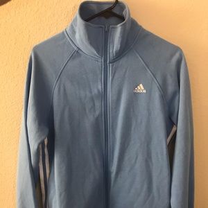New Adidas Fleece Zip Up